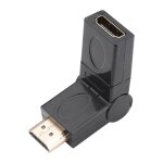 Richer - r convertisseur adaptateur hdmi, rotation de 360 ??degrs pivotant hdmi male vers hdmi femelle ...