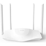 Routeur wifi 6 ax1800 dual bande quad core - tenda rx3, couverture 110m, ports gigabit, contrl parental, ...