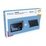 Samsung pack tab s9fe wifi 128go noir + housse de protection