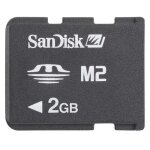 Sandisk - carte m�moire flash - 2 go - memory stick micro (m2)