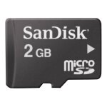 Sandisk - carte m�moire flash - 2 go - micro sd