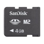 Sandisk - carte mémoire flash - 4 go - memory stick micro (m2) Sandisk - carte mémoire flash - 4 go - memory stick micro (m2)