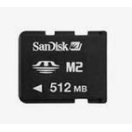 Sandisk - carte mémoire flash (adaptateur memory stick duo inclus(e)) - 512 mo - memory stick micro (m2) ... Sandisk - carte mémoire flash (adaptateur memory stick duo inclus(e)) - 512 mo - memory stick micro (m2) ...
