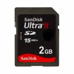 Sandisk carte sd ultra ii 2gb