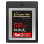 Sandisk extreme pro - carte m�moire flash - 512 go - cfexpress