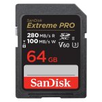 Sandisk extreme pro - carte m�moire flash - 64 go - video class v60 / uhs - ii u3 / class10 - sdxc uhs ...