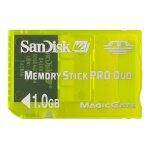 Sandisk gaming - carte mémoire flash - 1 go - ms pro duo - jaune Sandisk gaming - carte mémoire flash - 1 go - ms pro duo - jaune