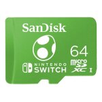 Sandisk nintendo switch - carte mémoire flash - 64 go - microsdxc uhs - i Sandisk nintendo switch - carte mémoire flash - 64 go - microsdxc uhs - i