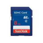 Sandisk standard - carte mmoire flash - 8 go - class 4 - sdhc