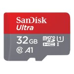 Sandisk ultra - carte mémoire flash (adaptateur microsdhc - sd inclus(e)) - 32 go - a1 / uhs class 1 ... Sandisk ultra - carte mémoire flash (adaptateur microsdhc - sd inclus(e)) - 32 go - a1 / uhs class 1 ...