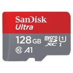 Sandisk ultra - carte m�moire flash (adaptateur microsdxc vers sd inclus(e)) - 128 go - a1 / uhs - i ...