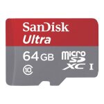 Sandisk ultra - carte m�moire flash (adaptateur microsdxc vers sd inclus(e)) - 64 go - class 10 - microsdxc ...