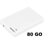 Seatay - disque dur externe 80 go usb 3. 0 - 2. 5  auto - aliment - white edition
