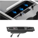 Senior - chargeur usb hub tesla, adapt pour tesla modle 3 / y, adaptateur de console centrale tesla, ...