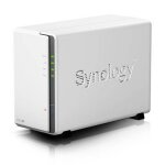 Serveur nas 2 baies synology ds213j - jusqu' 16 to de stockage
