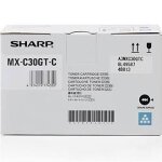 Sharp mxc30gtc - cyan - originale - cartouche de toner - pour sharp mx - c250f, mx - c300w, mx - c301w ...