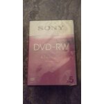 Sony 5dmw120avd - 5 x dvd - rw - 4. 7 go 1x - 2x - botier pour dvd vido