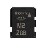 Sony - carte mémoire flash - 2 go - memory stick micro (m2) Sony - carte mémoire flash - 2 go - memory stick micro (m2)