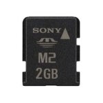 Sony - carte mmoire flash - 2 go - memory stick micro (m2)