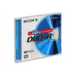 Sony dpr120 - 10 x dvd + r - 4. 7 go 16x - botier cd