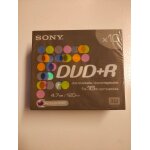 Sony dvd + r pack de 10x (4. 7 gb)