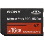 Sony mshx16b - carte mmoire flash - 16 go - memory stick pro - hg duo - pour cyber - shot dsc - hx10, ...