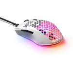 Souris aerox 3 pc - filaire - steelseries - blanc