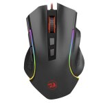 Souris gamer redragon griffin (m607) 8 boutons, 7200 dpi, optique, filaire usb, r�tro�clairage led