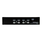 Startech. com commutateur kvm 4 ports vga usb, montage en rack et osd - switch kvm - 1920 x 1440 - commutateur ...