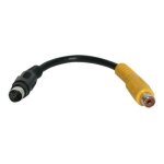 Startech. com 6in s - video to composite video adapter cable - adaptateur vid�o - s - vid�o / vid�o composite ...