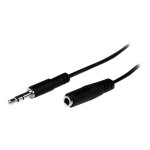Startech. com c�ble d'extension audio st�r�o slim 3, 5 mm de 1 m - m / f - rallonge de c�ble audio - ...