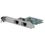 Startech. com carte adaptateur r�seau serveur gigabit pci express double port - 1 gbps pcie nic - adaptateur ...