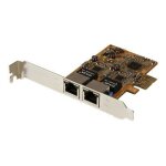 Startech. com carte rseau pci express gigabit ethernet 2 ports - adaptateur pcie gigabit - adaptateur ...