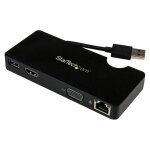 Startech. com mini station d�accueil / mini - dock usb 3. 0 universelle pour pc portable - r�plicateur ...
