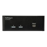 Startech. com switch kvm displayport double affichage � 2 ports - 4k 60 hz (sv231dpddua2) - commutateur ...