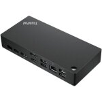 Station d'accueil - lenovo - 40ay0090eu - avec fil usb 3. 2 gen 1 (3. 1 gen 1) type - c - noir