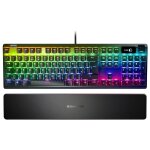 Steelseries apex pro clavier gaming usb qwertz allemand noir