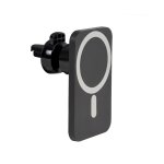 Support voiture magn�tique et chargeur sans fil noir