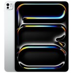 Tablette apple ipad pro m4 (2024) wi - fi 256 go 13 pouces argent - avec verre standard