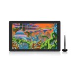 Tablette graphique huion kamvas 22 plus pen display ecran de stratification compl�te 1200: 1 rapport ...