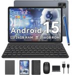 Tablette tactile vekfulpc t20 avec clavier, etui, stylet, souris 10. 1  ram 24go rom 256go - sd 2to, ...