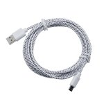 Taille 0. 5m - cble de chargeur micro usb en nylon tress pour tlphone, cbles de synchronisation ...