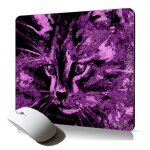 Tapis de souris souple chaton fantaisie moustache mousepad pour pc fixe respectueux de l'environnement ...