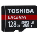 Toshiba exceria m302 - ea - carte m�moire flash (adaptateur microsdxc vers sd inclus(e)) - 128 go - uhs ...
