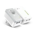 Tp - link tl - wpa4225kit - adaptateur cpl homeplug av (hpav) - - branchement mural Tp - link tl - wpa4225kit - adaptateur cpl homeplug av (hpav) - - branchement mural