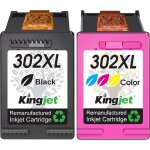 Trahoo - 302xl cartouches d'encre pour hp 302 xl 302xl compatible avec hp deskjet 3630 3636 3639 2130 ... Trahoo - 302xl cartouches d'encre pour hp 302 xl 302xl compatible avec hp deskjet 3630 3636 3639 2130 ...