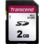 Transcend 410m - carte mmoire flash - 2 go - sd