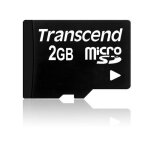 Transcend - carte mmoire flash - 2 go - micro sd