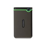 Transcend storejet 25m3 slim - disque dur - 500 go - externe (portable) - 2. 5  - usb 3. 1 gen 1 - gris ...
