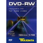 Traxdata - dvd - rw - 4. 7 go 4x - botier cd